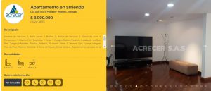 wi web inmobiliaria arriendo